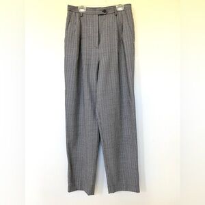 Rafaella Houndstooth Woolmark 100% Wool Slacks Trousers Fully Lined. Size 8